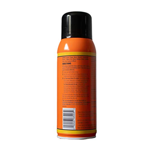 Gorilla Heavy Duty Spray Adhesive, Multipurpose and Repositionable, 11 Ounce, Clear (Pack of 2)