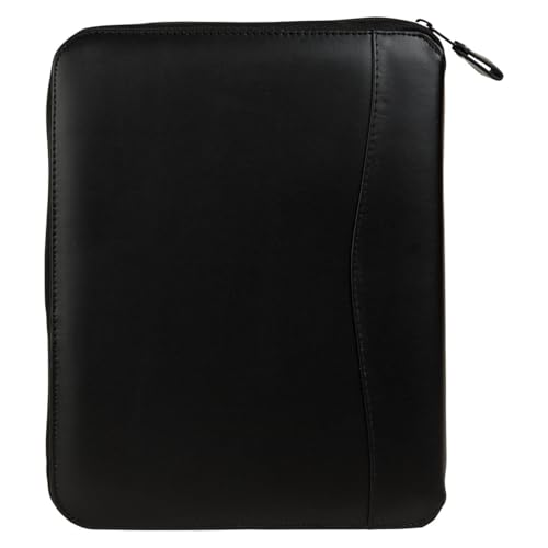 FranklinCovey - Planning System Ring-Bound Binder - Includes Undated Planner | Vinyl - Zipper Binder (Classic, Black)