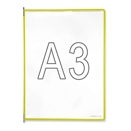 Tarifold Display Panels A3 Portrait Red Pack of 10