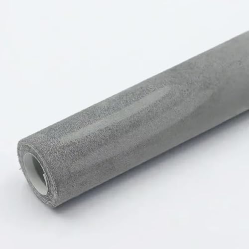 1pcs Elastic Suede Self-Adhesive Velvet Fabric Repair Tape for Car Interior and Home Renovation - Multiple Various Sizes(Gray,50x150cm)