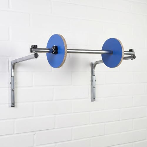 jcwwolk Wall Mount Bubble Wrap Roll Holder, Fits Up to 100cm (39.4in) Wide Air Cushion Film, Air Pillow Film Rolls, Galvanized Steel, for Packing Station, Warehouse & Shipping 40cm