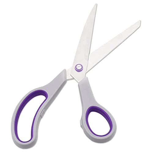 DSWMY Craft Scissors, Craft Scissors for Fabric 10 Inch Tailors Stainless Steel Sewing Tool