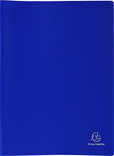 Exacompta Soft PP Welded Display Book, A4, 80 Pockets - Assorted Colours, Pack of 8