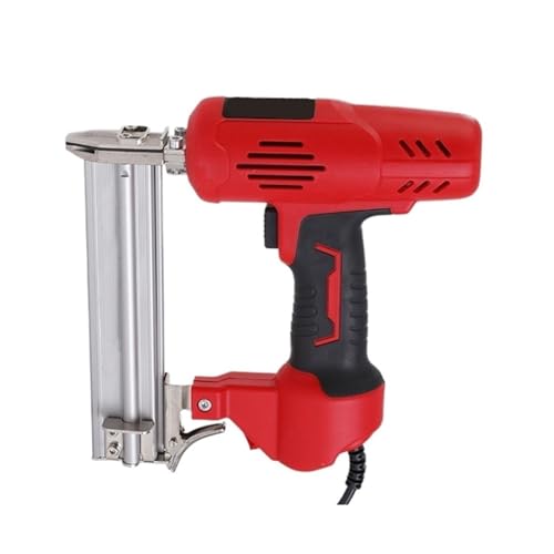 Oil-Free Pneumatic Staple Gun Heavy-Duty Stapler 2600W F30 Electric Nailer Gun Stapler Furniture Staple Gun for Wood Frame Woodworking Construction Electric Tools