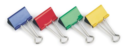 Rapesco 41mm Foldback Clip - Coloured (100 Clips)