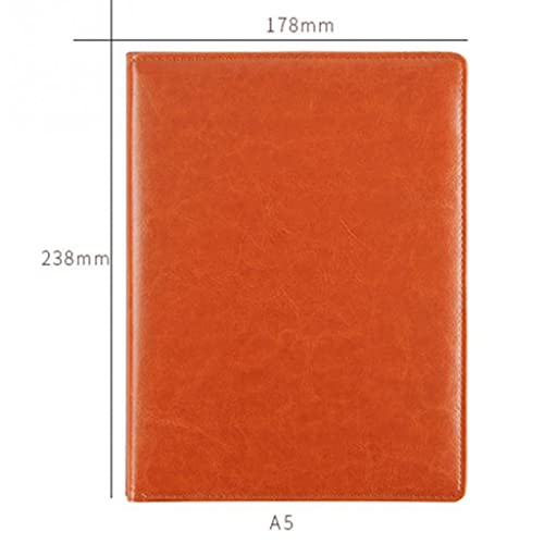 A5 Clipboard Folder PU Leather Organizer Office Manager Clip Writing Pad Legal Paper Contract Flip