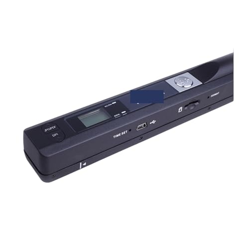 Document Scanner, Document Scanner A4 Portable for Documents Books Office Mobile Scanners JPG/PDF 900DPI(Red)