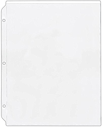 StoreSMART® - Clear Plastic Sheet Protector - 9" x 12" - for 3-Ring Binders - 10-Pack - SPT750-10