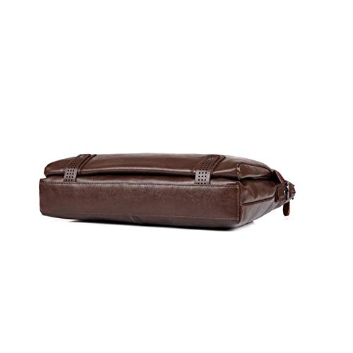Vegan Leather Laptop Briefcase, Laptop Case, Laptop Bag, Laptop Messenger Bag, for Men and Women, Computer Bag, Laptop Shoulder Bag, Expandable Laptop Bag, Office Bag