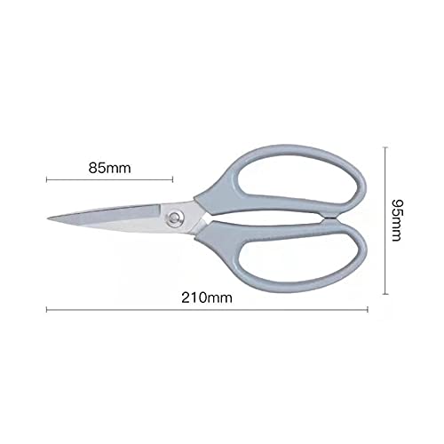 DSWMY Craft Scissors, Craft Scissors with Powerful Handle Multifunctional Kitchen and Office Sharp Cutting Tool