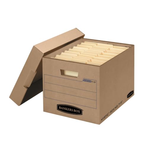 FEL7150001 - Filing Storage Box with Locking Lid