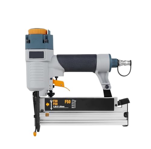 LPXDS Pneumatic Staple Gun,Oil-Free Pneumatic Staple Gun Air Nailer Pneumatic Nail Tool T50 F50 440K 16Ga/18Ga Air Nailer