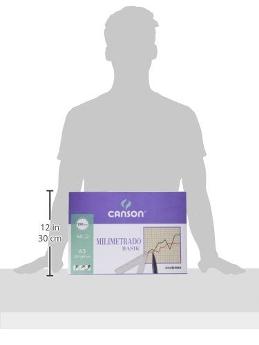 Canson 402863 - Sketching Paper, 50 Sheets.