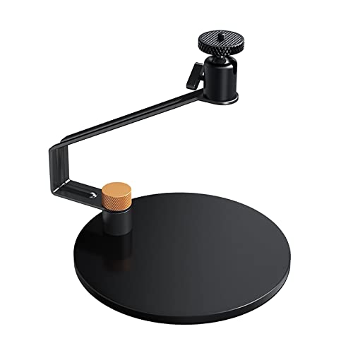 KIZQYN Projector Stand Desktop Projector Stand Multi-Angle Adjustable Metal Projector Holder Table Mobile Mount Projector Mount