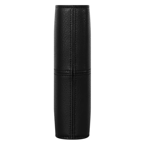 FranklinCovey - Anna Ring-Bound Binder for FranklinCovey Planners | Leather with Snap Closure (Compact, Onyx)