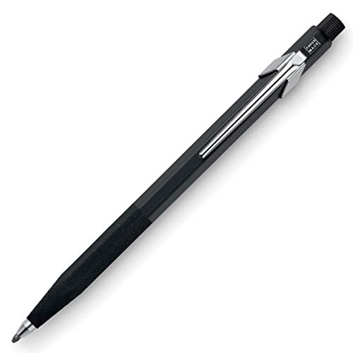 CARAN D`ACHE 0003-289BK Caran d'Ache Fixed Pencil with Grip, Black, 0.12 inches (3.0 mm)