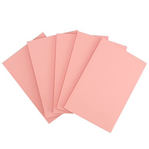 MOUYAT 20 Pack 4 x 6 Inch Pink Rubber Carving Blocks, Rubber Linoleum Block Stamp for Printmaking, Soft Rubber Crafts, DIY Craft Project