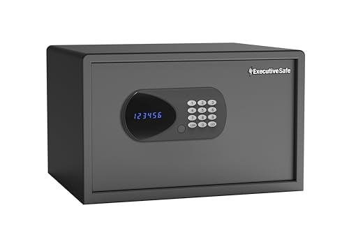 ExecutiveSafe ACS-6 Large Laptop Safe for Home, Dorm Room Safe for Laptop