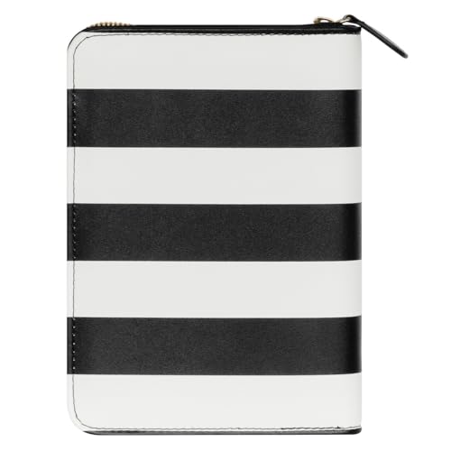 FranklinCovey - Miranda Simulated Leather Zipper Binder (Pocket, Striped)