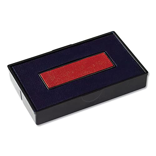 2000 Plus Replacement Ink Pad 061797-S200, Pack of 4 - Red/Blue