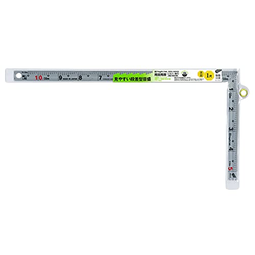 Niigata Seiki SK SDD-10SKD Silver Curve Scale, Yellow Dragon, Quick Graduation, Both Same Thickness, 1 Scale