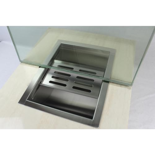 Drop-in Deal Tray 304 Stainless Steel Brushed Finish Cash Register Tray for Service Station Ticket Windows Banks Hospitals ETC (Silver), B