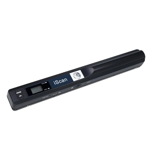 IScan Portable New Creative Handheld Mobile Document Image A4 Hand Scanner 900DPI USB2.0 scaner Support JPG/PDF Format(6.4mm)