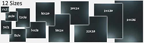 Cohas Eco Chalkboard Includes 2 Unframed Blackboards with No Chalk Marker, 18 x 24 Inches Each, No Marker