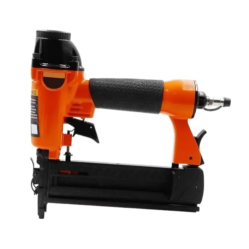 Oil-Free Pneumatic Staple Gun Heavy-Duty Stapler 2 in 1 18GA Air Nail Gun Furniture Pneumatic Gun Wood Frame Stapler Pneumatic Tool for Furniture