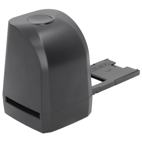 8MP Film Scanner, Fixed Color Negative Scanner, Support Image Preview, Playback and Editing Functions, One-Way Scanning, for Color and Monochrome Slides