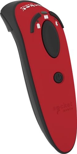 DuraScan® D740, Universal Barcode Scanner, v20, Red & Charging Dock