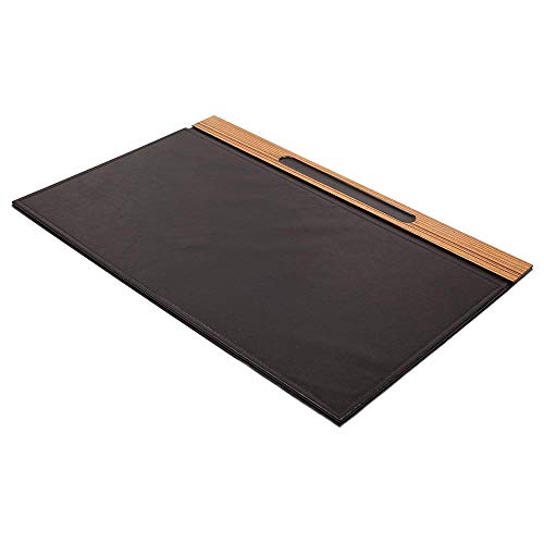 Wooden Desk Set - Desk Organizer Set - 11 Accessories - Desk Office Organizer - Document Tray - Office Desk Accessories - Desk Pad - Desktop Storage - 10 PCS (Black)