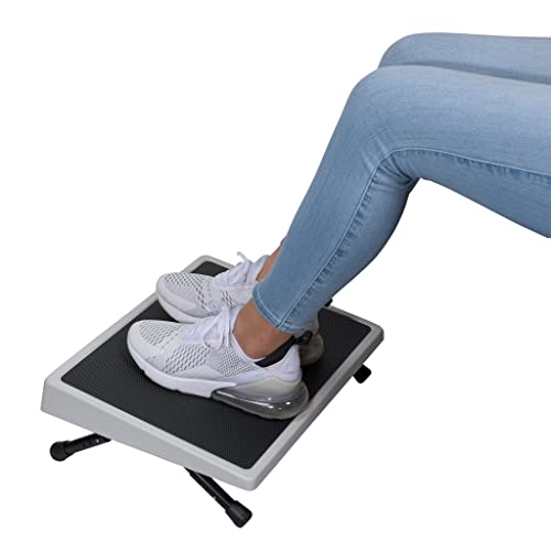 Wedo 103 211512 EDV Footrest, Grey, 45 x 35 x 7 cm