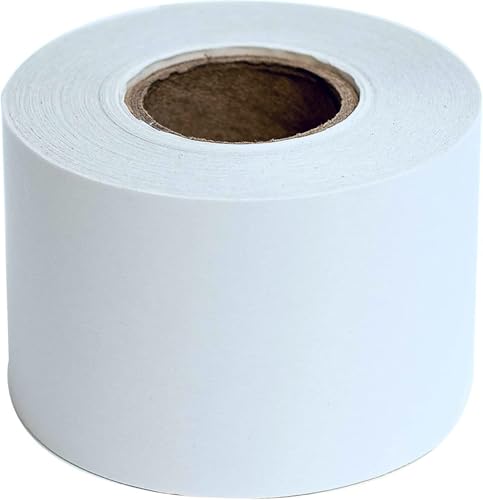 Aquos Globe Ishida Scale Label GL-4680 Continuous Label Roll | Replacement Printing Labels | Blank Labels Roll | 12 Rolls