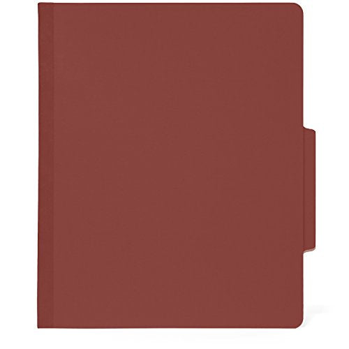 Blue Summit Supplies 10 Classification Folders, 2 Divider, Red
