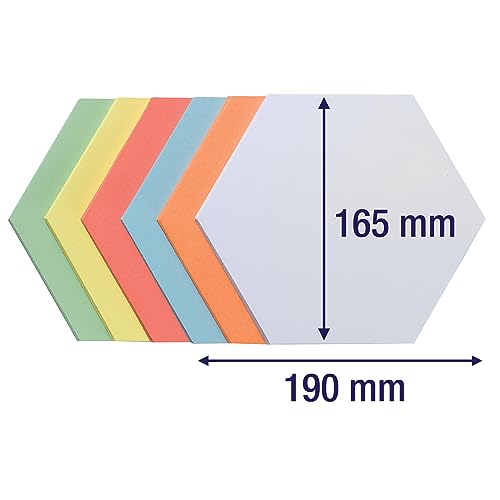 Franken UMZ 1719 99 Presentation Cards Honeycomb 16 250 Stück Assorted Colours