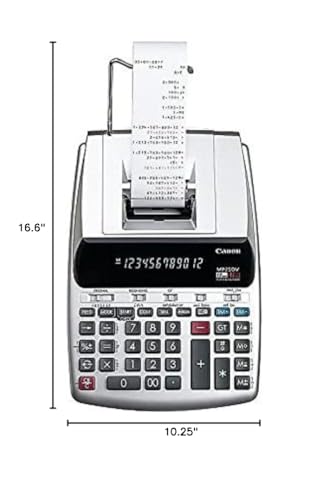 Canon MP25DV-3 - Two-Color Ribbon Printing Calculator