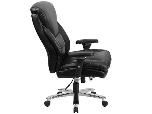 Flash Furniture Hercules Big & Tall LeatherSoft Executive Chair, Black