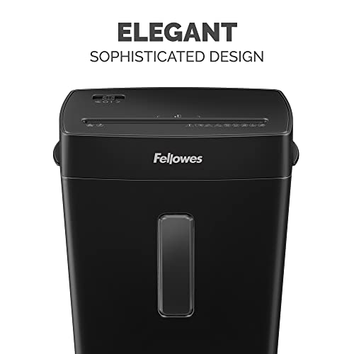 Fellowes P-40C 8 Sheet Cross-Cut Deskside Paper Shredder for Home Office