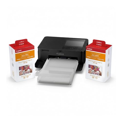 Canon CP1500 Compact Bundle Photo Printer (Black)