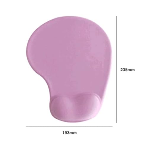NRFJFOP Office Pad with Gel Wrist Rest for Gaming Desktop
