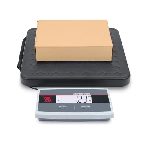 Ohaus i-C31M75L Courier 3000 Shipping Scale, 150 lb x 0.1 lb, 15.7 in x 20.5 in
