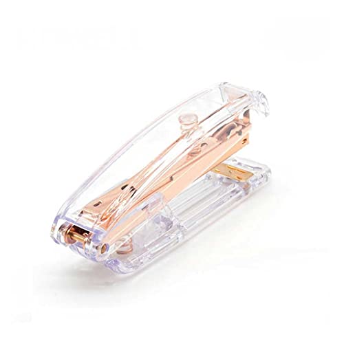 BNISRGLD Stapler Edition Metal Manual Staplers 24/6 26/6 Include 100 Staples Office Accessories School Stationery Supplies