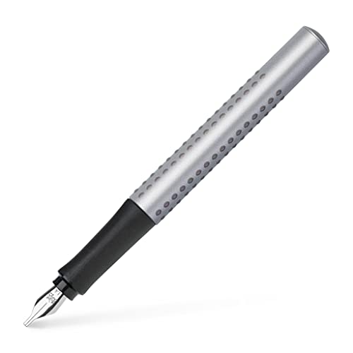 Faber-Castell Grip 2011 Calligraphy Pen Gift Set - Silver