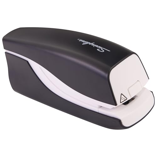 Swingline Electric Stapler, 20 Sheet Capacity, Portable, Compact, Battery, Black (42132)