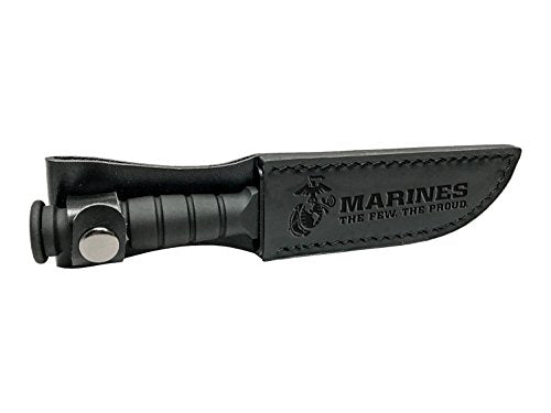 Military Gift Shop Miniature USMC Fighting Knife Letter Opener - Functional Marine Corps Desk Accessory - Marine Corps Gifts - Disabled Vet Owned Business - Mini KaBar Knife