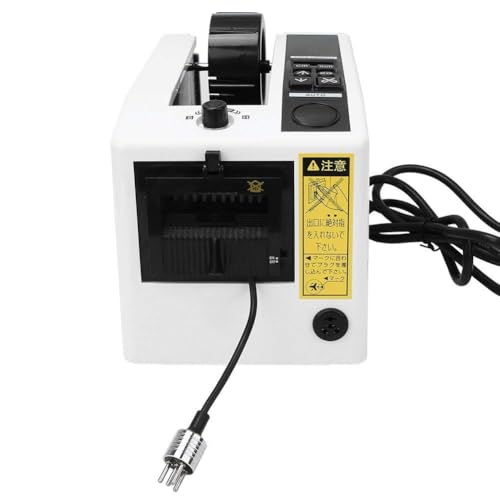 Eiwitany Automatic Electric Tape Dispenser - Ideals for Wrapping, Packing, Shipping - Efficient Ribbon Cutting Machine for Office Use