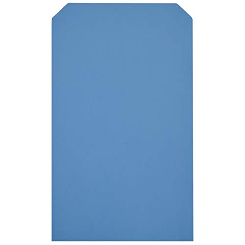 exhibitindexes® Blue Manuscript Top Bound Legal Covers 100 Pack Made in USA