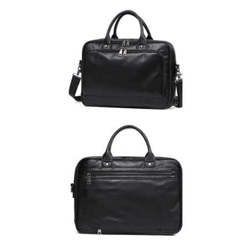 STBTOO Business Briefcases Handbags Men's Genuine Leather Shoulder Bags Messenger Bags Laptop Bags Totes Luggage Bags