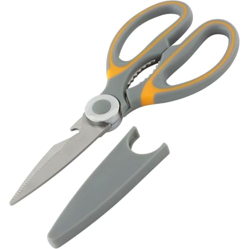 GTSE Box of 36 Heavy Duty Kitchen Scissors, Sharp Stainless Steel Blades, Comfort Grip, Dishwasher Safe, Multi-Purpose Kitchen Shears for Cooking Food, Poultry, Vegetables